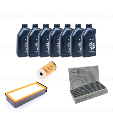 kitrevizies3F30s4F32n57z - Kit revizie filtre si ulei BMW Seria 3 F30, F31, F34; Seria 4 F32, F33, F36 - tip motor N57Z  - Original Bavauto