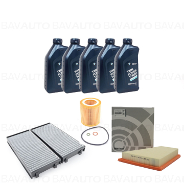 kitrevizies520in20 - Kit revizie filtre si ulei BMW Seria 5 F10, F11 LCI 520i - tip motor N20 - Original Bavauto