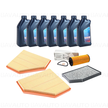 kitrevizies58t - Kit revizie filtre si ulei originale - BMW - Seria X3, Seria X4, Seria 3, Seria Z4 - F97, F98, G01, G02, G20, G21, G28, G29 - Tip motor B48, B47, B46, B58, B57, B48X, B48C, B47D, B48D, B47B, B46X, B58C, B46D, B58D, S58 - Original BMW Grou