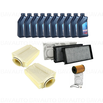 kitrevizies63m - Kit revizie filtre si ulei originale - BMW - Seria X5, Seria X6 - F85, F86 - Tip motor S63R - Original BMW