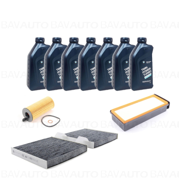 kitreviziex3f2530dx - Kit revizie filtre si ulei BMW X3 F25 30dX - tip motor N57N - Original Bavauto