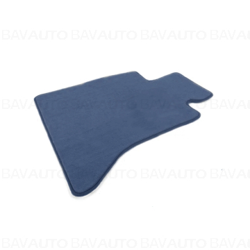 Set covorase fata/spate, Velur, Albastru (Lapis Blue) - Mini R50, R53