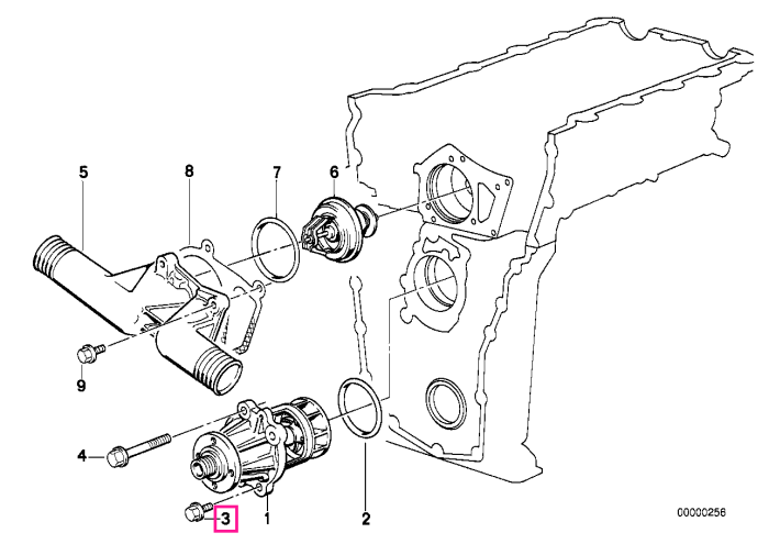 Surub M6X20 - BMW Motorrad