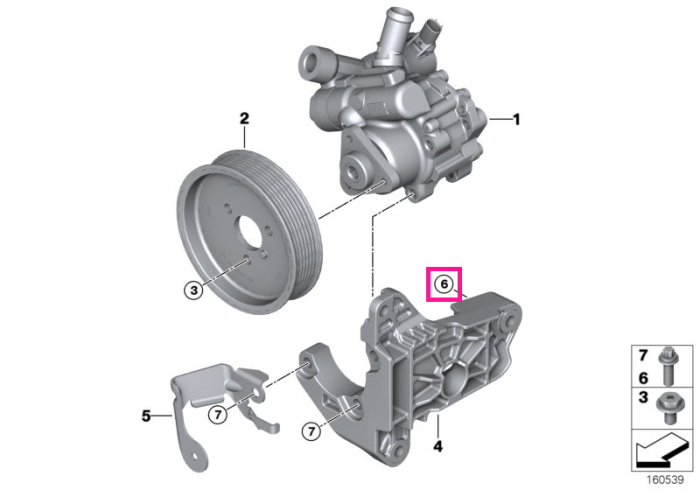 Șurub ASA M8X25-U1-8.8 - BMW