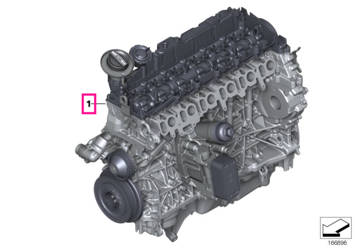 Motor N57D30A - BMW Seria 5 F07 F10 F11, Seria 7 F01 - tip motor N57