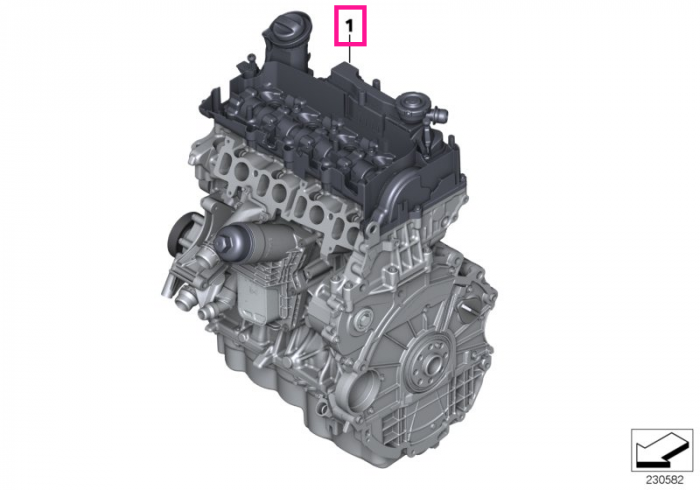 Motor fara anexe reconditionat de fabrica N47C20A - Mini Countryman R60, Paceman R61