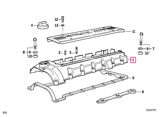 Capac chiulasa - BMW Seria 3 E36