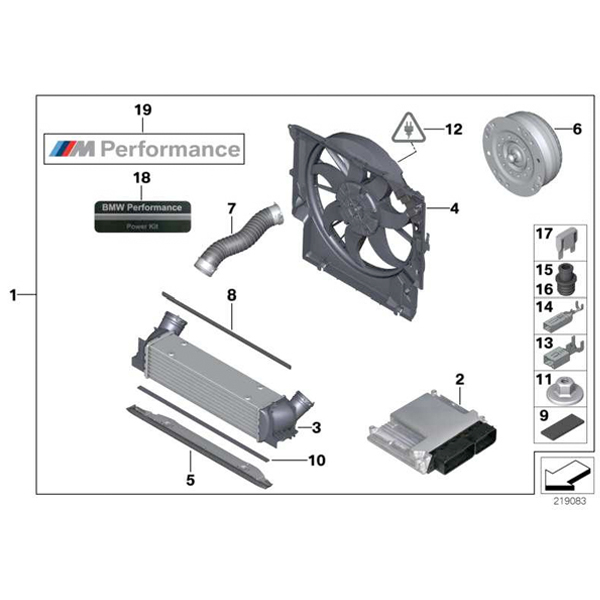 Power Kit - BMW Performance Seria 5 F10, F11 - 520d