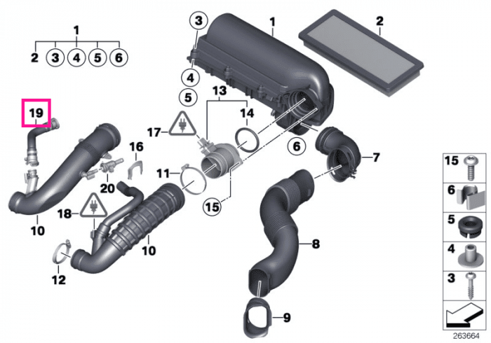 Conducta ventilatie - Mini - tip motor N18