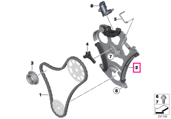 Sina ghidare - BMW Seria 1 E82 E88 F20 F21, Seria 2 F22 F23 F87 M2, Seria 3 E90 E91 E92 E93 F30 F31 F80 M3, Seria 4 F32 F33 F36 F82 F83 M4, Seria 5 F07 F10 F11, Seria 6 F06 F12 F13, Seria 7 F01 F02, X1 E84, X3 E83 F25, X4 F26, X5 E70 F15, X6 E71 F16