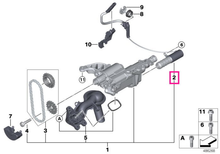 Supapa Solenoid (SOLV) - BMW Seria 1 F20 F21, Seria 3 F30 F31 F35
