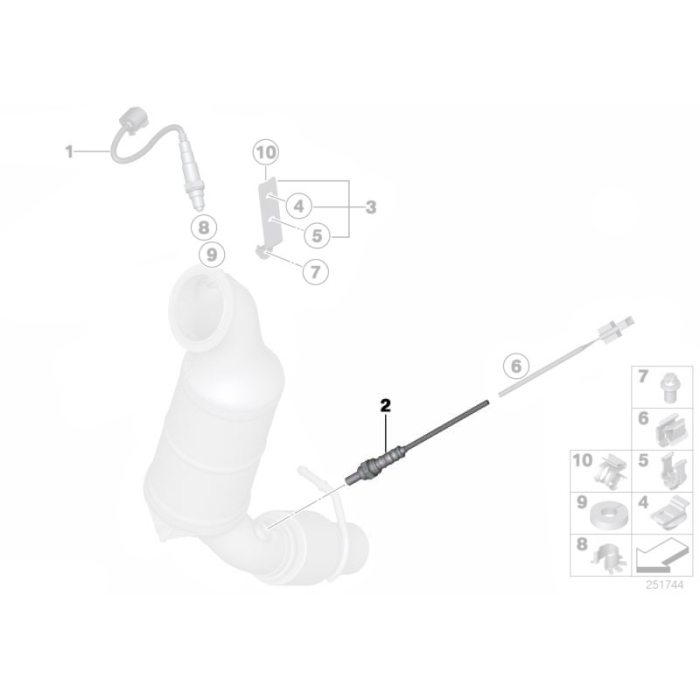 Senzor Lambda - BMW Seria 1 F20, F21, Seria 3 F30, F31