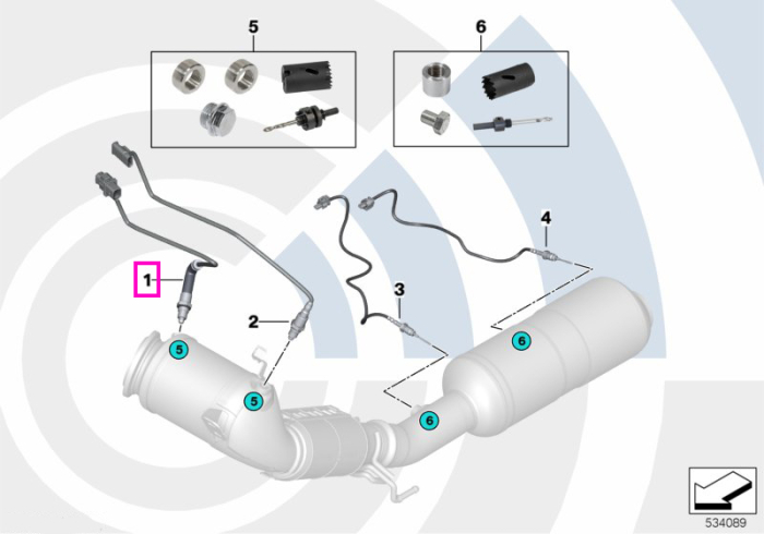 Sonda lambda - BMW Seria 1 F52, Seria 2 F45 F46, X1 F48 F49, X2 F39 - Mini Cabrio F57, Clubman F54, Countryman F60, F55, F56