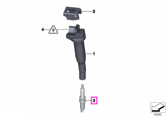 Bujie incandescenta High Power - BMW Seria 1 E81 E82 E87 E88, Seria 3 E90 E91 E92 E93, Seria 5 E60 E61 F10 F11 F18, Seria 6 E63 E64, Seria 7 E65 E66 F01 F02, X1 E84, X3 E83 F25, X5 E70, Z4 E85 E86 E89