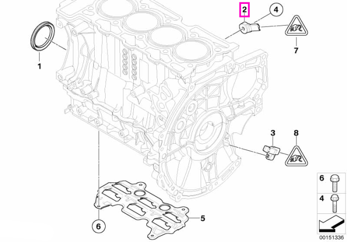 Senzor detonatie - Mini Cabrio R57, Mini Clubman R55, Mini Countryman R60, Mini R58, Mini Paceman R61, Mini R56, Mini Roadster R59
