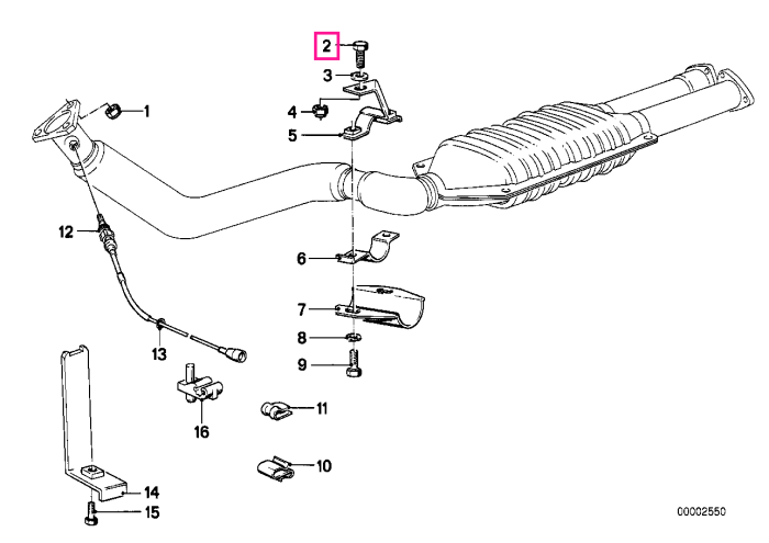 Surub hexagonal (M10X40) - BMW - BMW Motorrad