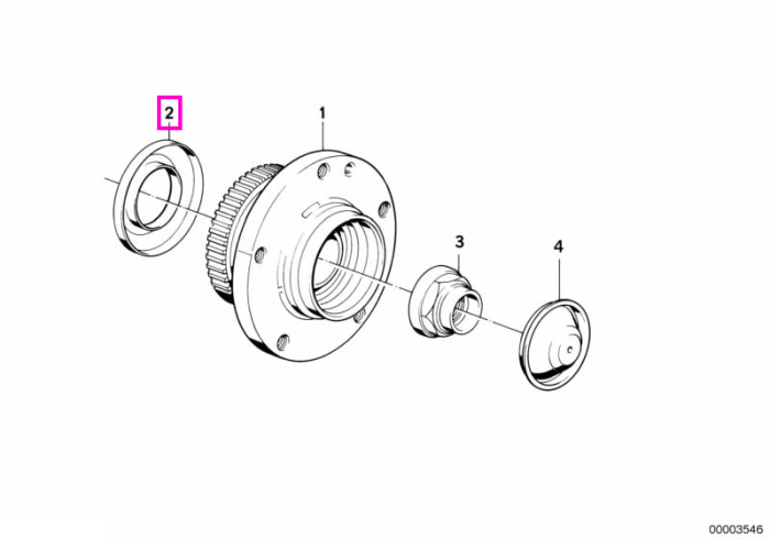 Inel de protectie contra prafului, D=69mm - BMW Seria 3 E36 E46, Seria 5 E34, Seria 7 E32, Seria 8 E31, BMW Classic Motorsport, Z3 E36, Z4 E85 E86