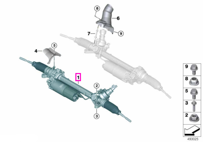 Caseta de directie electrica (EPS) - BMW Z4 G29 - pana la 28.02.2025