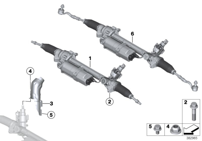 Caseta de directie, electrica - BMW X3 F25