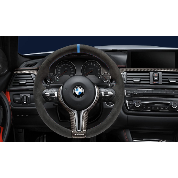 Volan - BMW M Performance Alcantara cu capac de carbon - BMW Seria 5 M F10, Seria 6 M F06GC, F12 , F13