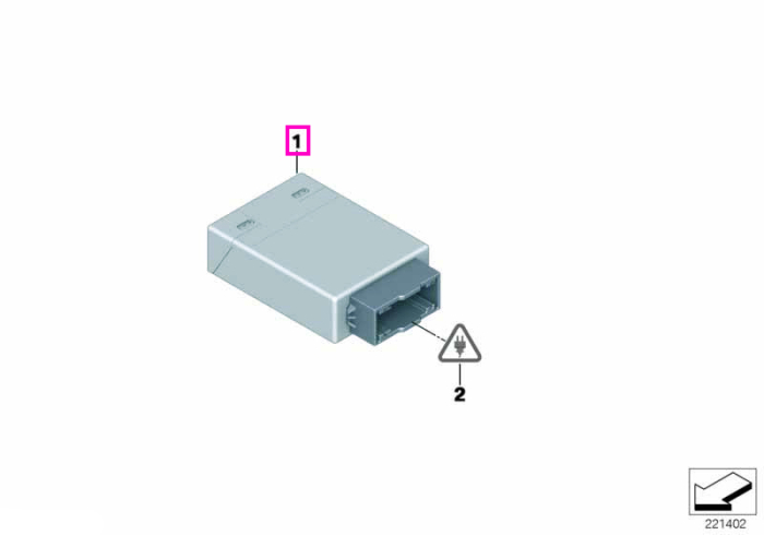 Unitate de comanda Servotronic - BMW Seria 5 F07 F10 F11, Seria 6 F06 F12 F13, Seria 7 F01 F02, X5 F15, X6 F16