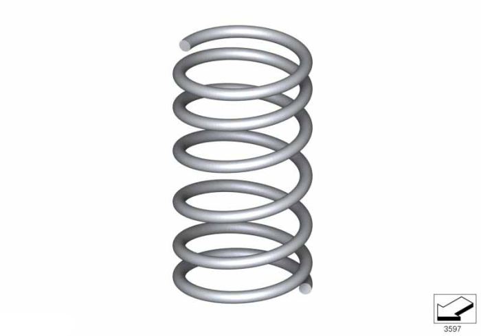 Arc suspensie, punte fata/spate - BMW X3 F25, X4 F26
