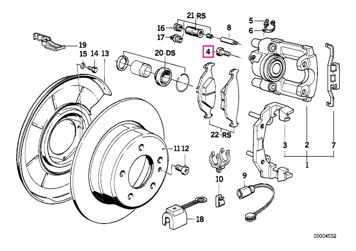 Surubul cu guler micro-incapsulat, M10x26,5mm - BMW Seria 1 E81 E82 E87 E88 F20 F21, Seria 2 F22 F23, Seria 3 E36 E46 E90 E91 E92 E93 F30 F31 F34, Seria 4 F32 F33 F36, Seria 5 E28 E34, Seria 6 E24, Seria 7 E23 E32 E38, Seria 8 E31, X1 E84, X3 E83, Z3 E36