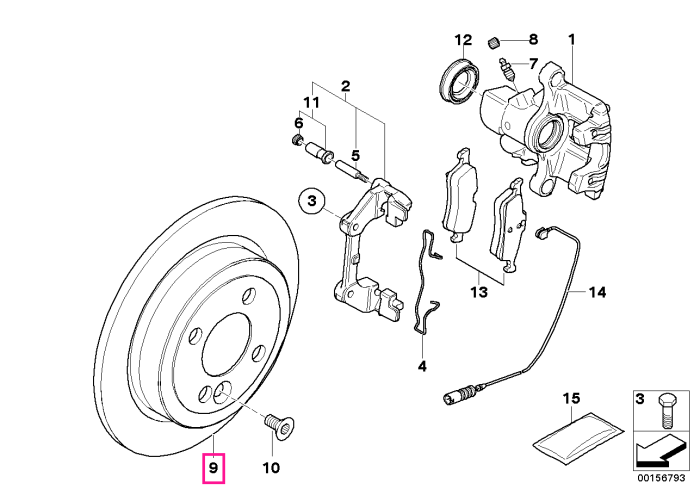 Disc frana 259X10 - BMW - Mini