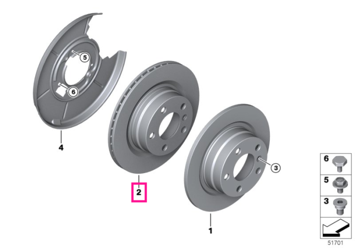 Disc frana ventilat 328X20 - BMW