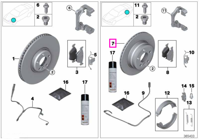 Disc frana spate, ventilat, 300x20mm - BMW Seria 1 F20 F21, Seria 2 F22 F23, Seria 3 E90 E91 E92 E93 F30 F31, Seria 4 F32
