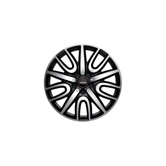 Janta aliaj usor - JCW Black Thrill Spoke 529 - Bicolor Negru/Argintiu (Night Fever Black / Bright Turned) - 7,5Jx18 ET:51 - Mini Countryman F60	