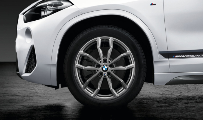 Janta aliaj usor - M Performance Y Spoke 711M - Gri (FerricGrey) - 6,5Jx18 ET:41 - BMW Seria 1 F40, Seria 2 F44, X1 F48, X2 F39	