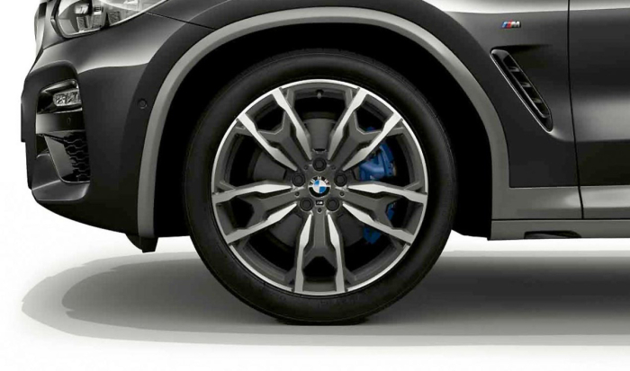 Janta aliaj usor - M Performance Double-Spoke 787M - Bicolor Gri (Orbitgrey/Bright Turned) - 8Jx20 ET:27 - BMW X3 G01 G08, X4 G02