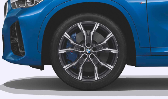 Janta aliaj usor - M Performance Double Spoke 816M - Gri (OrbitGrey) - 8Jx19 ET:47 - BMW X1 F48, X2 F39	