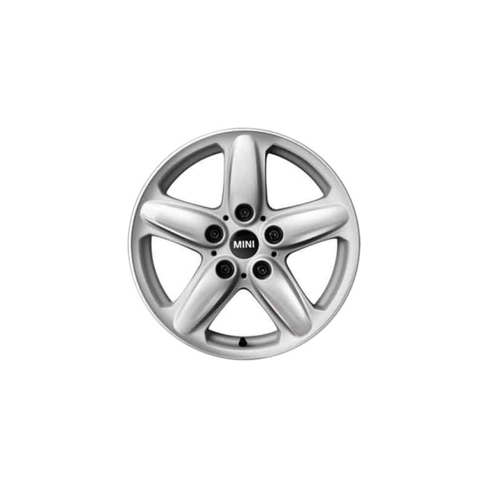 Janta aliaj usor - 5 Star Single Spoke R122 - Argintiu (Silver) - 6,5Jx16 ET:46 - Mini Countryman R60, Paceman R61
