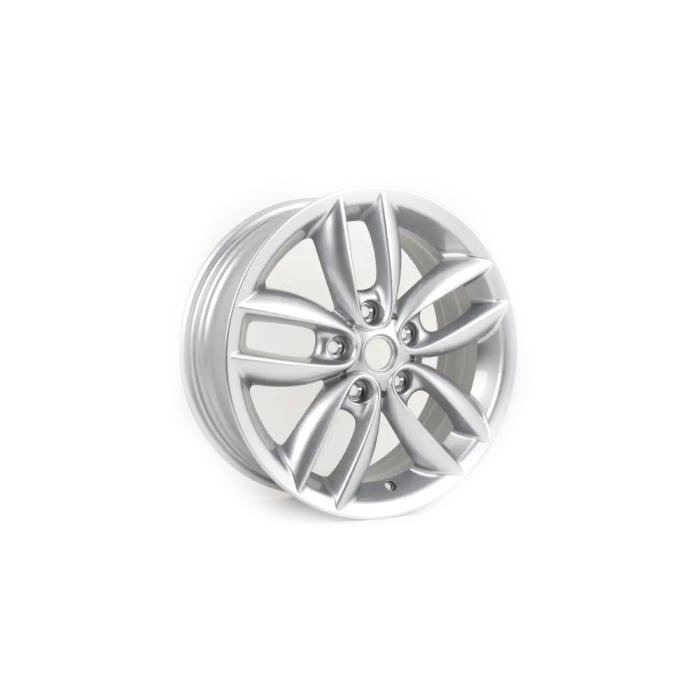 Janta aliaj usor - 5 Star Double Spoke R124 - Argintiu (Silver) - 7Jx17 ET:50 - Mini Countryman R60, Paceman R61	