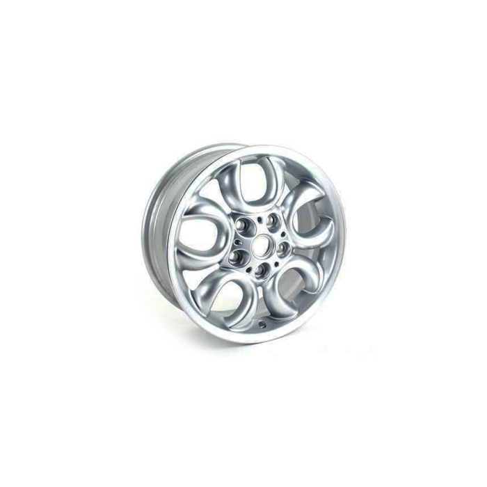  Janta aliaj usor - 5 Hole Circular Spoke R123 - Argintiu (Silver) - 6,5Jx16 ET:46 - Mini Countryman R60, Paceman R61	