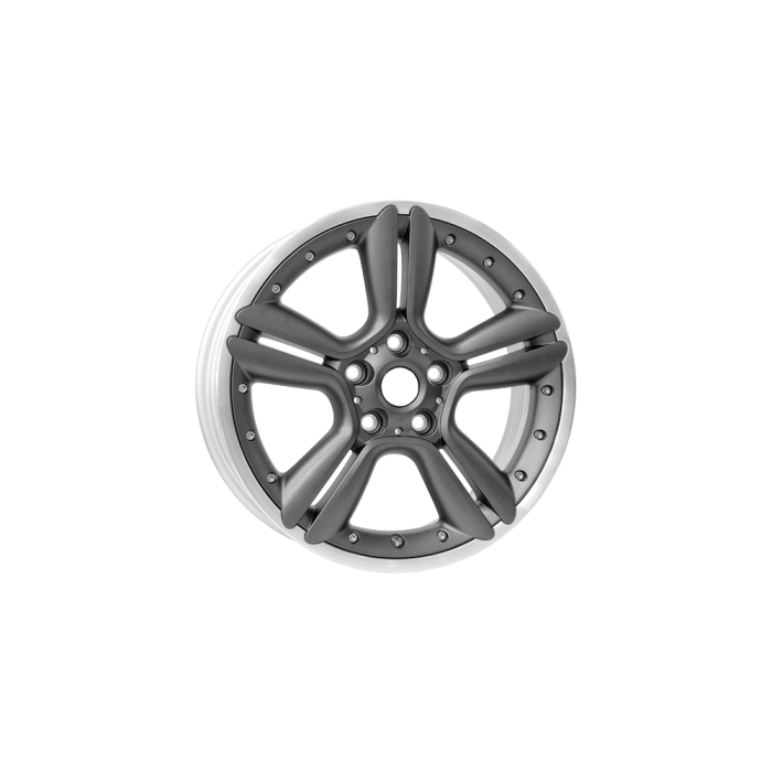 Janta aliaj usor - 5 Star Double Spoke R127 - Gri (Anthracite Grey) - 7,5Jx18 ET:52 - Mini Countryman R60, Paceman R61	