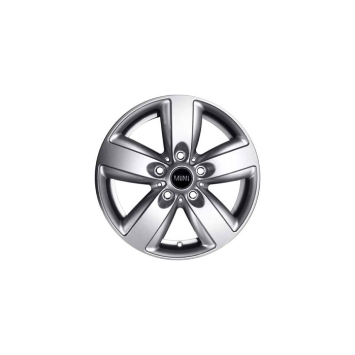 Janta aliaj usor - 5-Star Air Spoke 140 - Argintiu (Silver) - 6,5x16 ET:46 - Mini Countryman R60, Paceman R61
