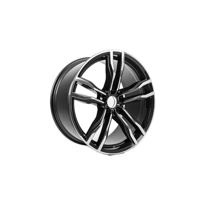 Janta aliaj usor - M Performance Double Spoke 612M - Bicolor Gri/Argintiu (Orbit Grey / Bright Turned) - 10Jx21 ET:40 - BMW X5 M F85, X6 M F86