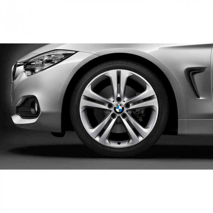 Set roti complete de vara - BMW Double Spoke 401 - 19" - BMW Seria 3 F30, F31; Seria 4 F32, F33, F36 - RDCi