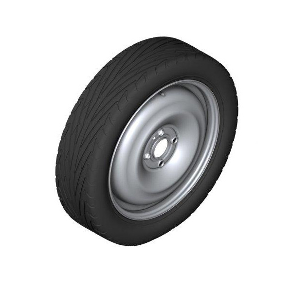Roata de rezerva - MINI Steel wheel cu anvelopa Maxxis M9502* (BMW) 115/70R15 90M pentru MINI F55, F56, F57 