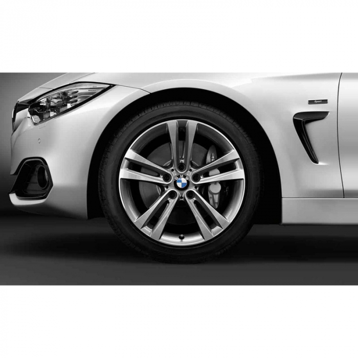 Set roti complete de vara - BMW Double Spoke 397 - 18" - BMW Seria 3 F30, F31; Seria 4 F32, F33, F36 - RDCi