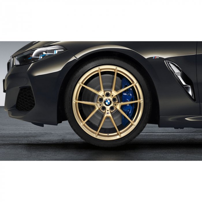 Set roti complete de vara - BMW M Performance Y-Spoke cu anvelopa Michelin Pilot Super Sport* (BMW) 245/35R20 95Y XL si 275/30R20 97Y XL TPMS / RDCi pentru Seria 8 G14, G15, G16 