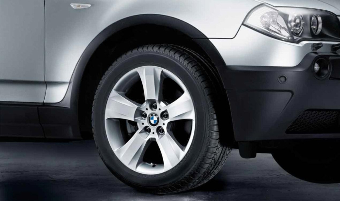 Janta aliaj usor - Star Spoke 113 - Argintiu (Silver) - 8Jx18 ET:46 - BMW X3 E83
