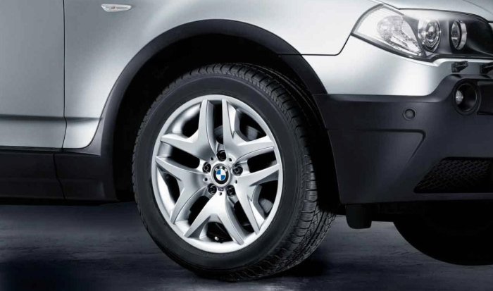 Janta aliaj usor - M Performance Double Spoke 192M - Argintiu (Silver) - 9Jx18 ET:51 - BMW X3 E83