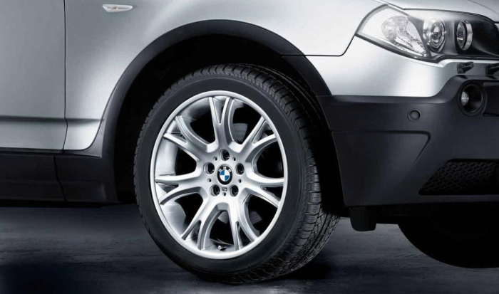 Janta aliaj usor - M Performance Y-Spoke 191M - Argintiu (Decor Silver) - 8,5Jx19 ET:46 - BMW X3 E83