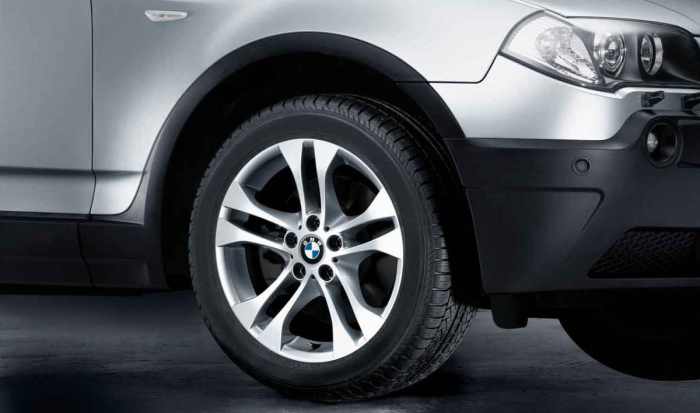 Janta aliaj usor - Double Spoke 205 - Argintiu (Silver) - 8Jx18 ET:46 - BMW X3 E83	