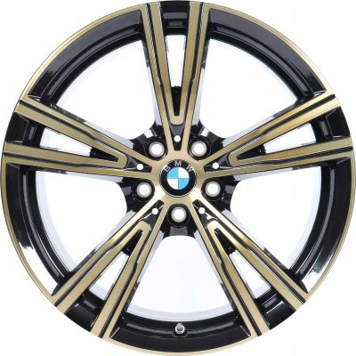 Janta aliaj usor - Double-Spoke 793 - Negru/Auriu (Night/Gold) - 8Jx19 ET:27 - BMW Seria 3 G20 G21, Seria 4 G22 G23