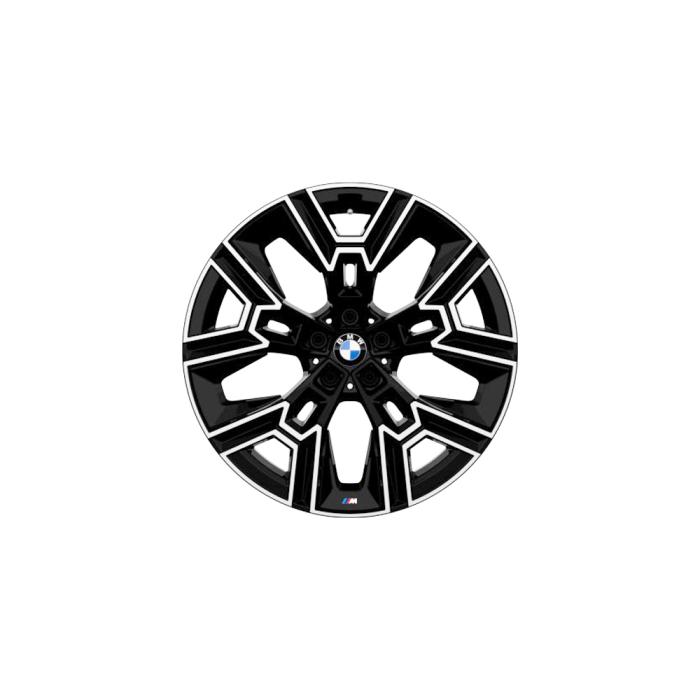 Janta aliaj usor - M Performance Aerodinamic Wheel 939M - Bicolor Gri/Argintiu (Midnight Grey / Bright Turned) - 8,5Jx20 ET:28 - BMW Seria 5 G60 G68